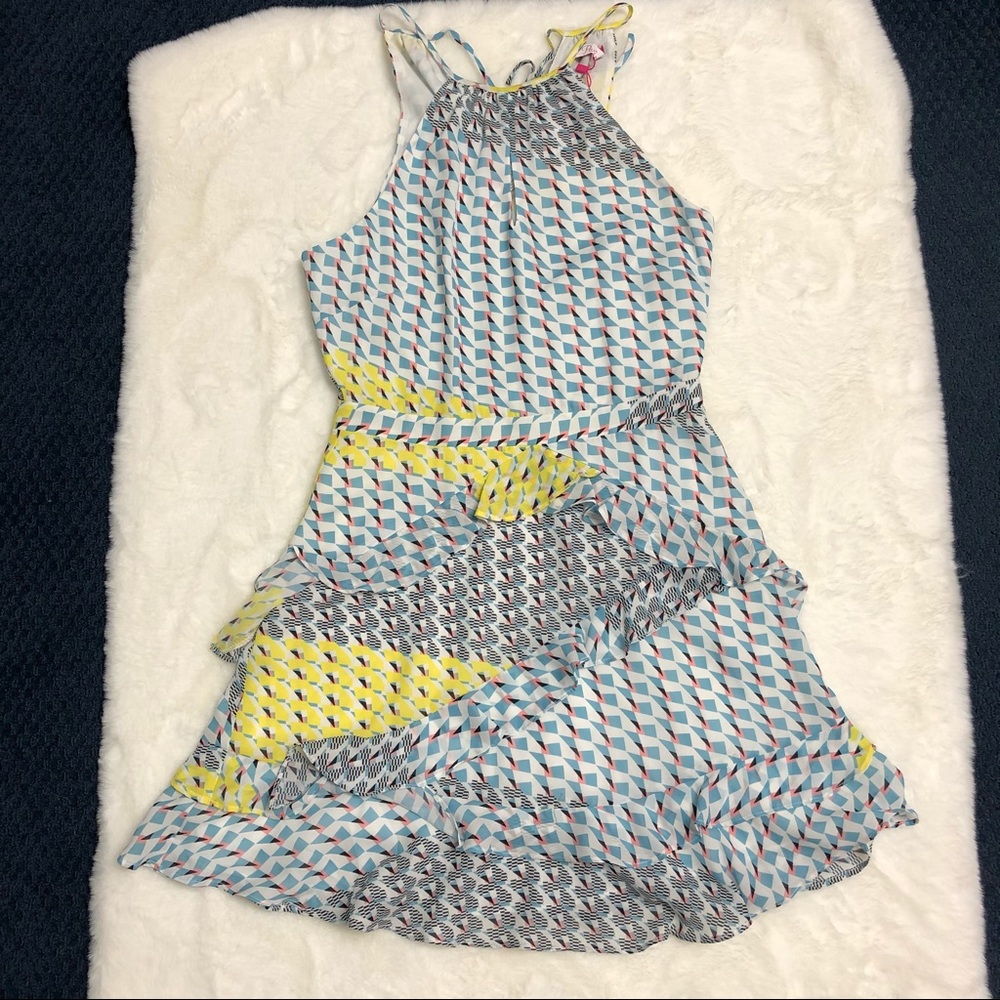 Parker Halter Ruffle Dress - Picture 7 of 13